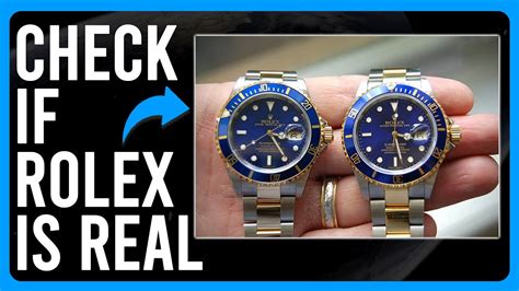 how do i know if my rolex watch is real|how to identify rolex.